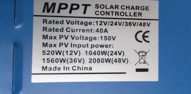 Solarpex 40a Charge Controller MPPT - thumbnail 2