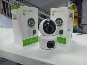 Dual Lens V380 Pro Indoor CCTV Camera for House Monitoring