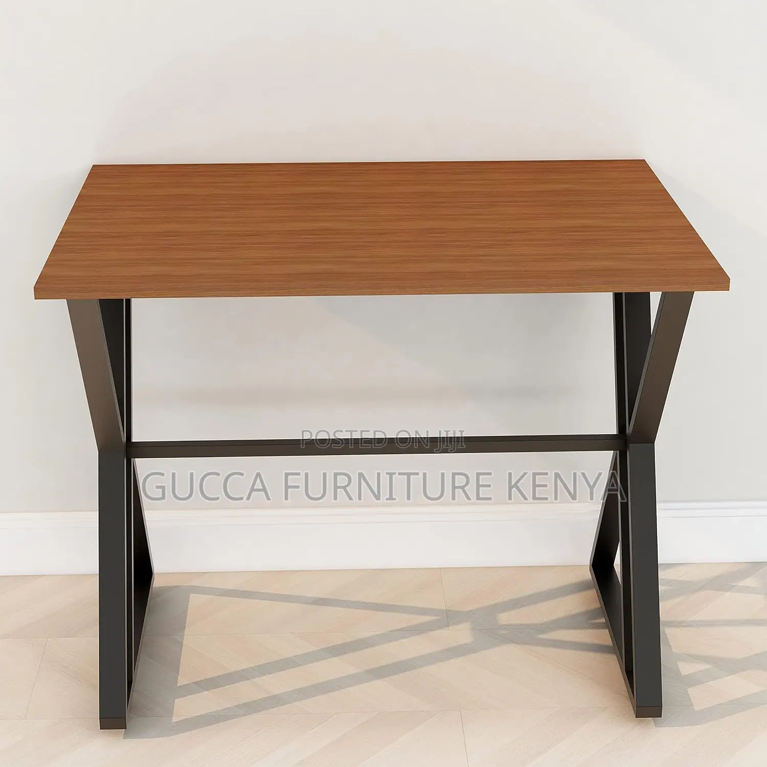 Clerical Customized Computer Desk With Steel Legs