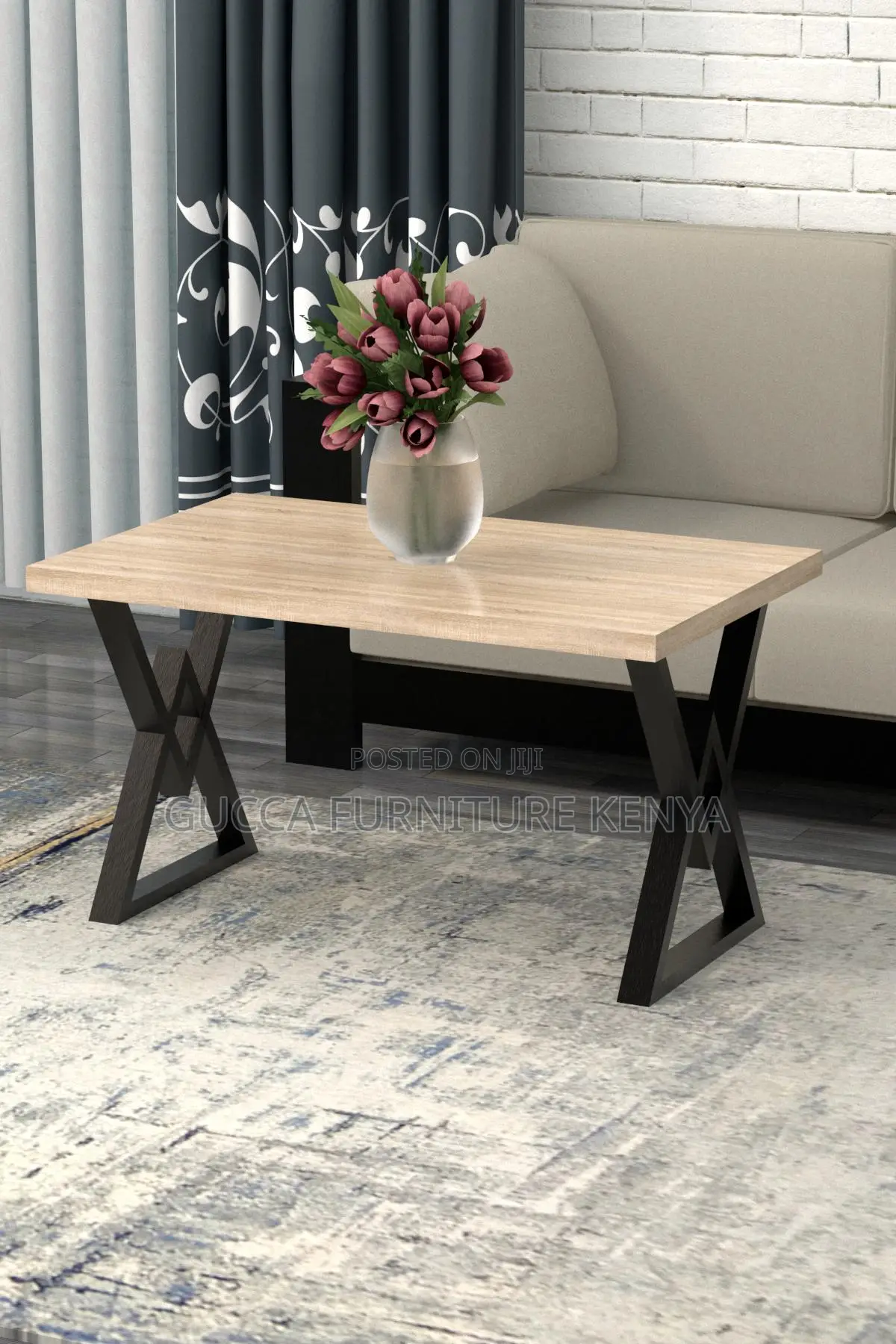 Clerical Customized Computer Desk With Steel Legs
