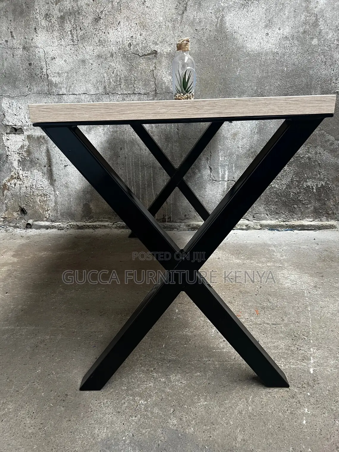 Clerical Customized Computer Desk With Steel Legs