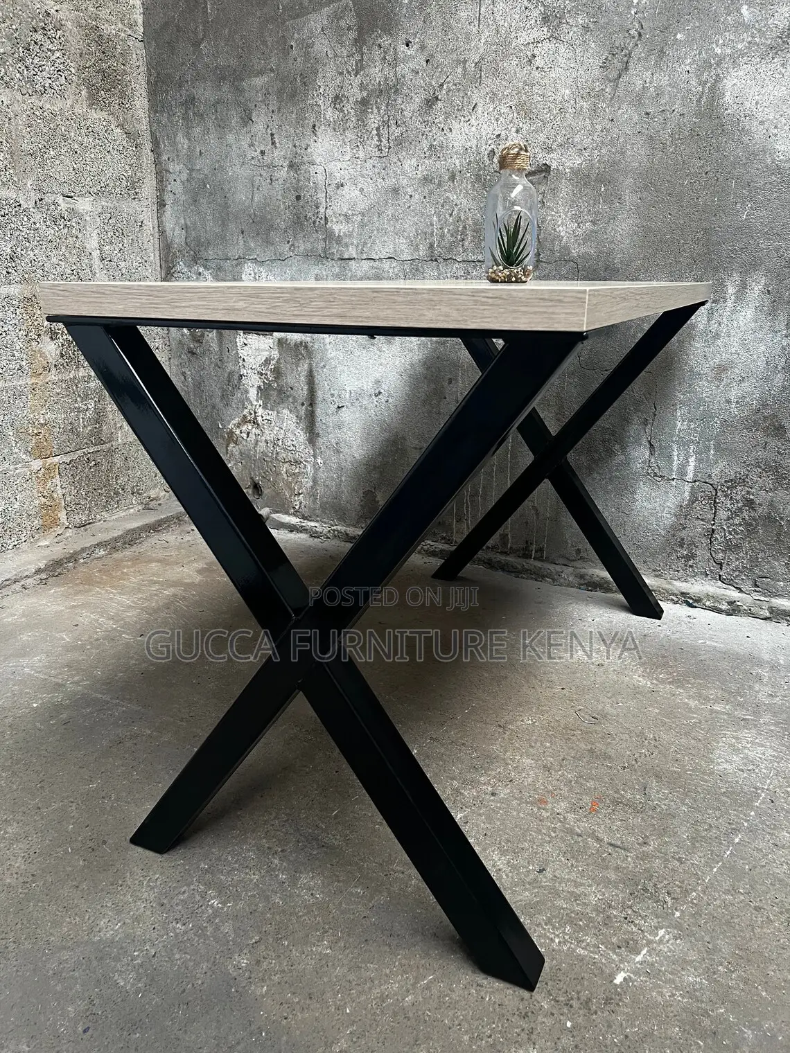 Clerical Customized Computer Desk With Steel Legs