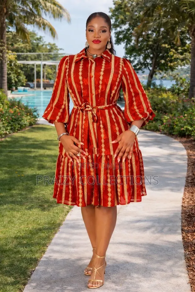 skater dresses in nairobi Plain Maroon Skater Dress
