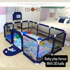 Baby Play Fence With 30 Balls
