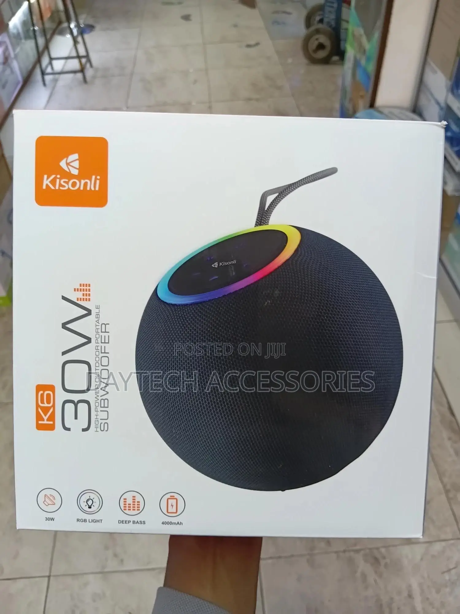 Kisonli Speaker – Powerful Sound and Style!