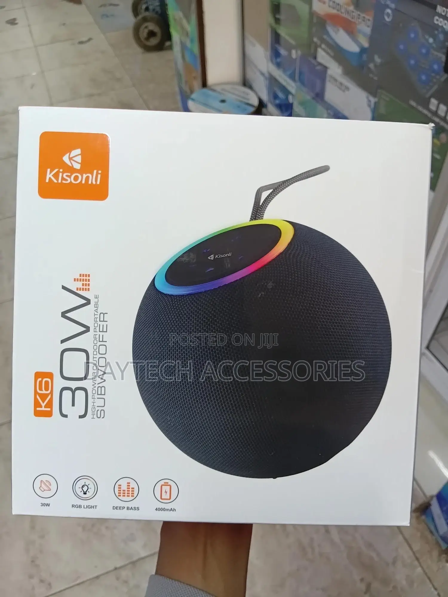 Kisonli Speaker – Powerful Sound and Style!