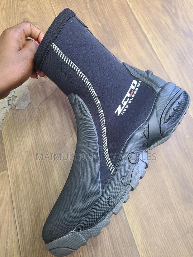 Diving Boots-comfortable Durable(Black) - thumbnail 2