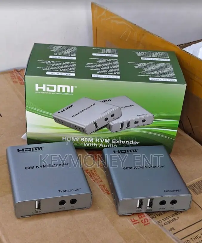 1080p 60metres KVM Hdmi Extender Over Network Cable