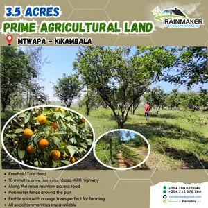 Prime 3.5 Acres For Sale – Mtwapa–Kikambala