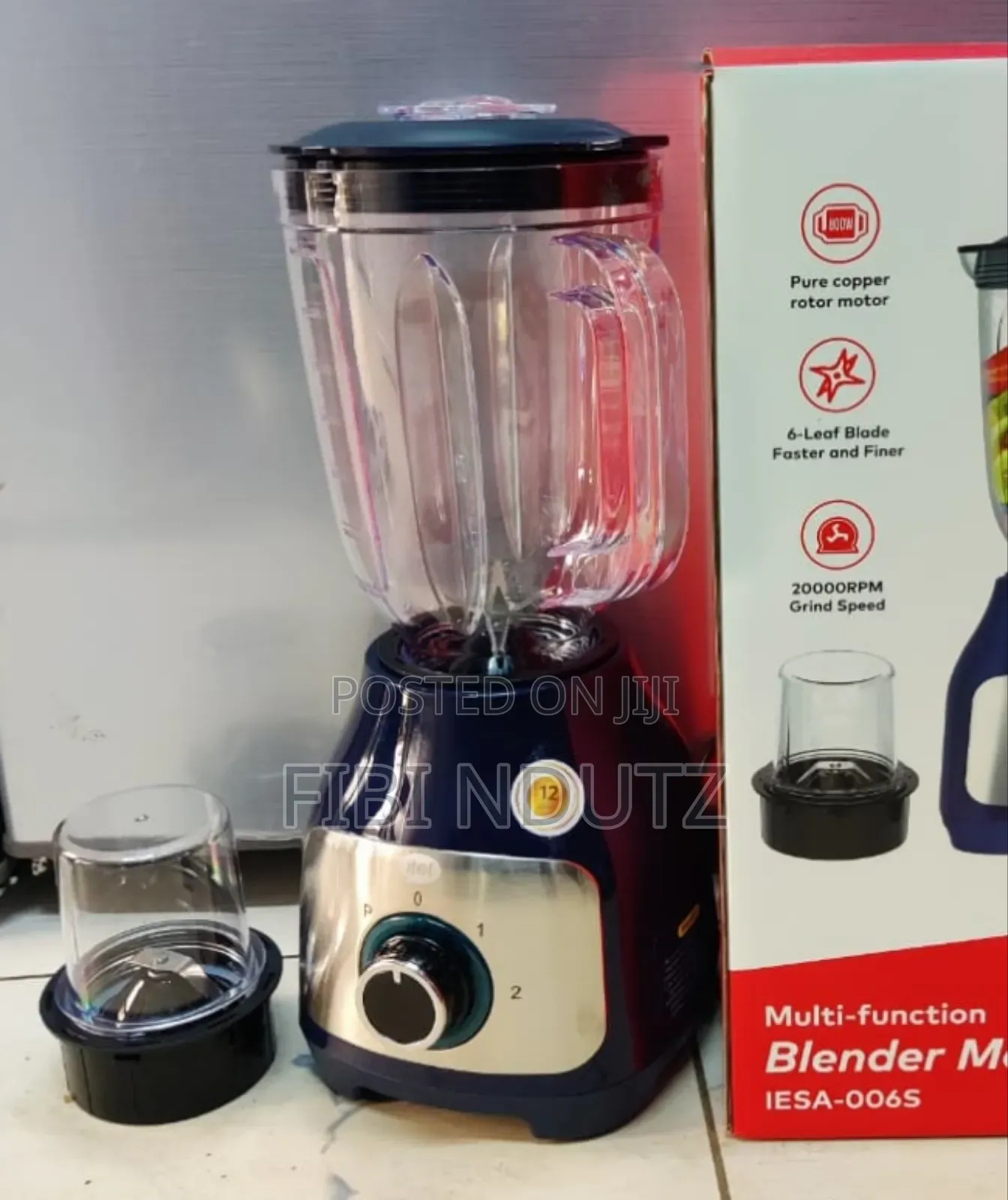 800w Itel Blender With1.8l Jug/Blender