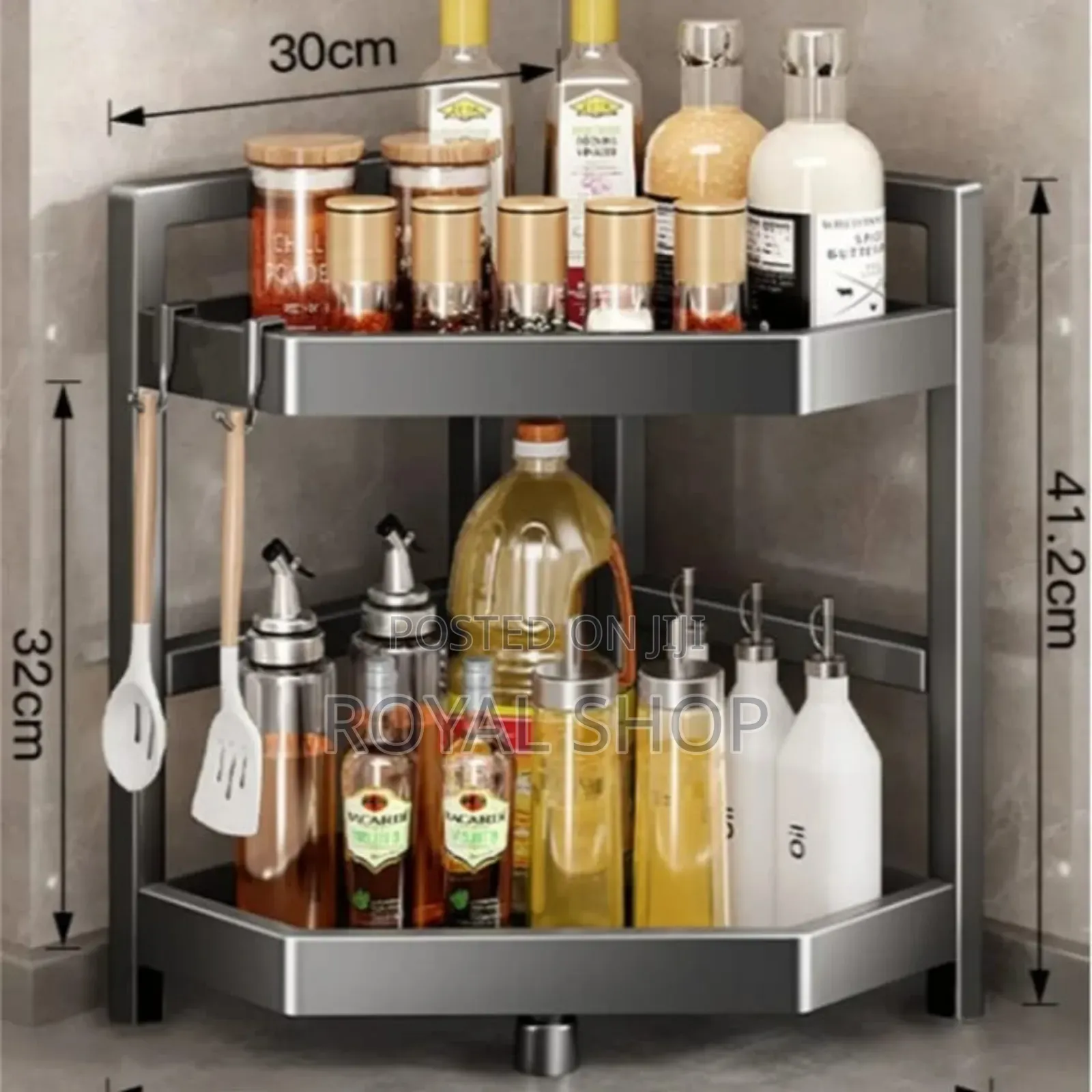 2tier Corner Storage Rack