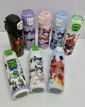 Football / Cartoon Themed Kids 500 Ml Thermal Flask