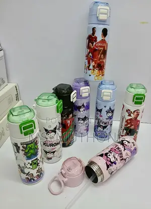 Football / Cartoon Themed Kids 500 Ml Thermal Flask