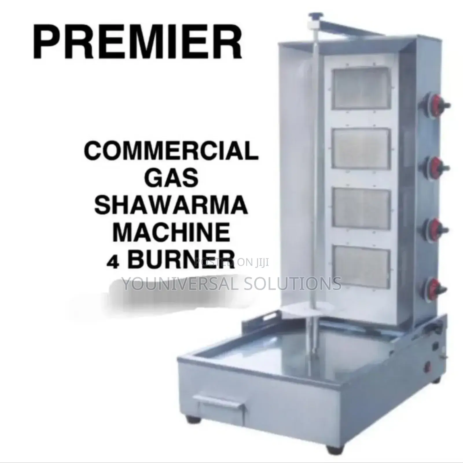 4gas Burner Commercial Premier Shawarma Machine