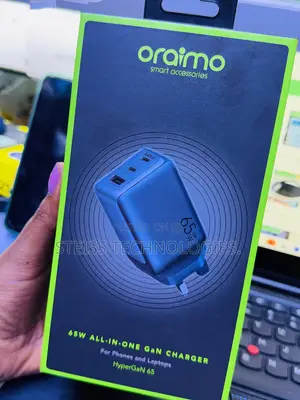 65w Oraimo All in 1 Gan Charger
