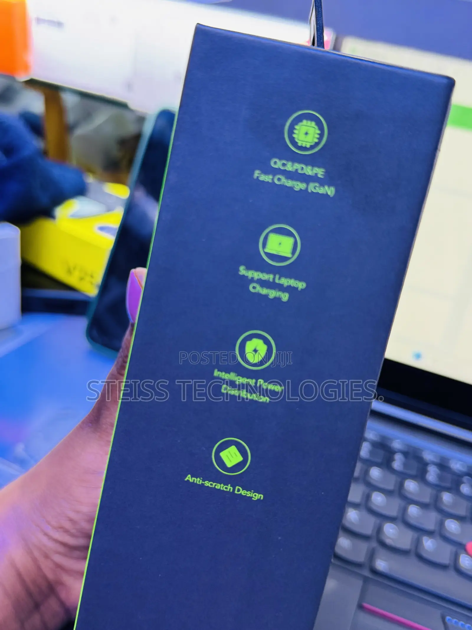 65w Oraimo All in 1 Gan Charger
