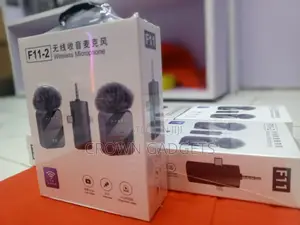 F11-2 Wireless Microphone 2-in-1 System For Vlogging