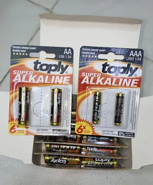 Toply Super Alkaline Battery A2/A3 (Pack of 6 Pairs)