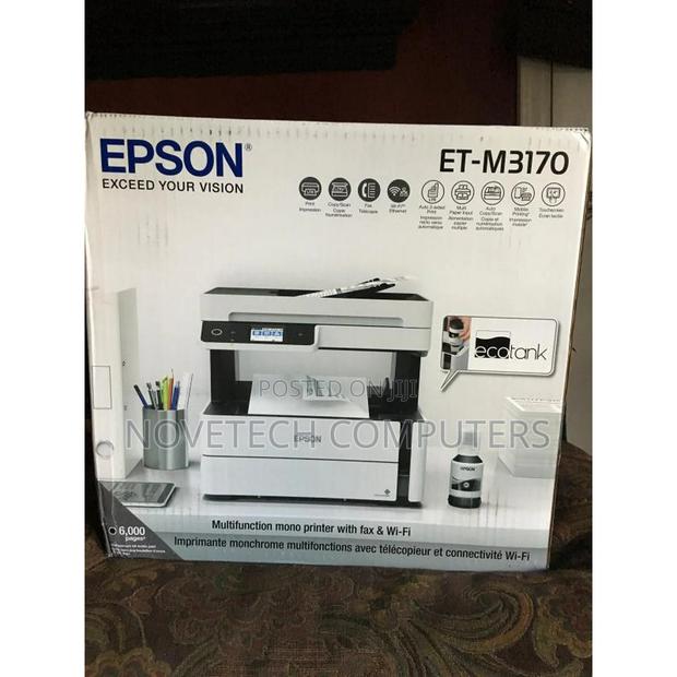 Epson Ecotank M3170 Ink Tank Printer Duplex Printing Wi-Fi Direct