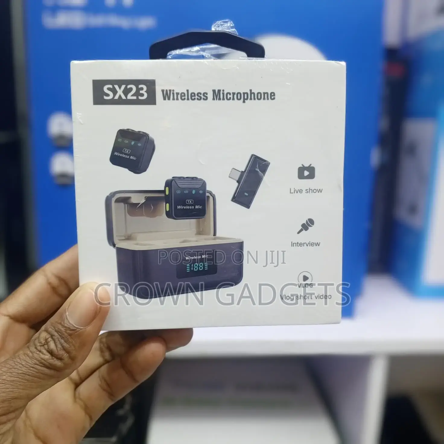 Sx23 Plug And Play Wireless Mic For Streaming Vlog