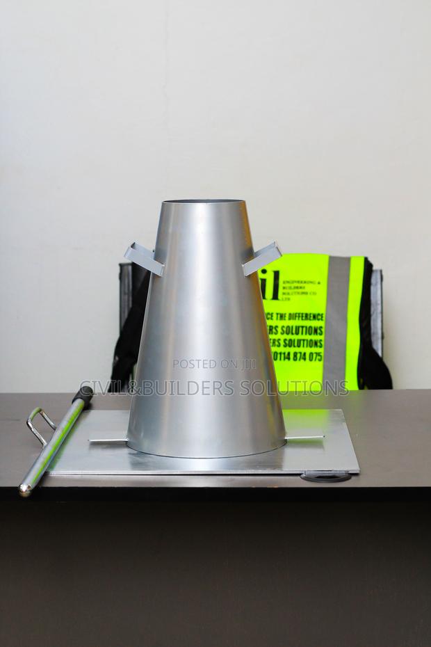 Concrete Slump Cone Workability Testing Apparatus