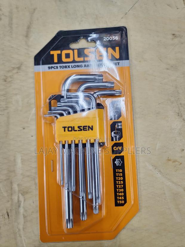 9pcs Torx Long Arm Allen Key