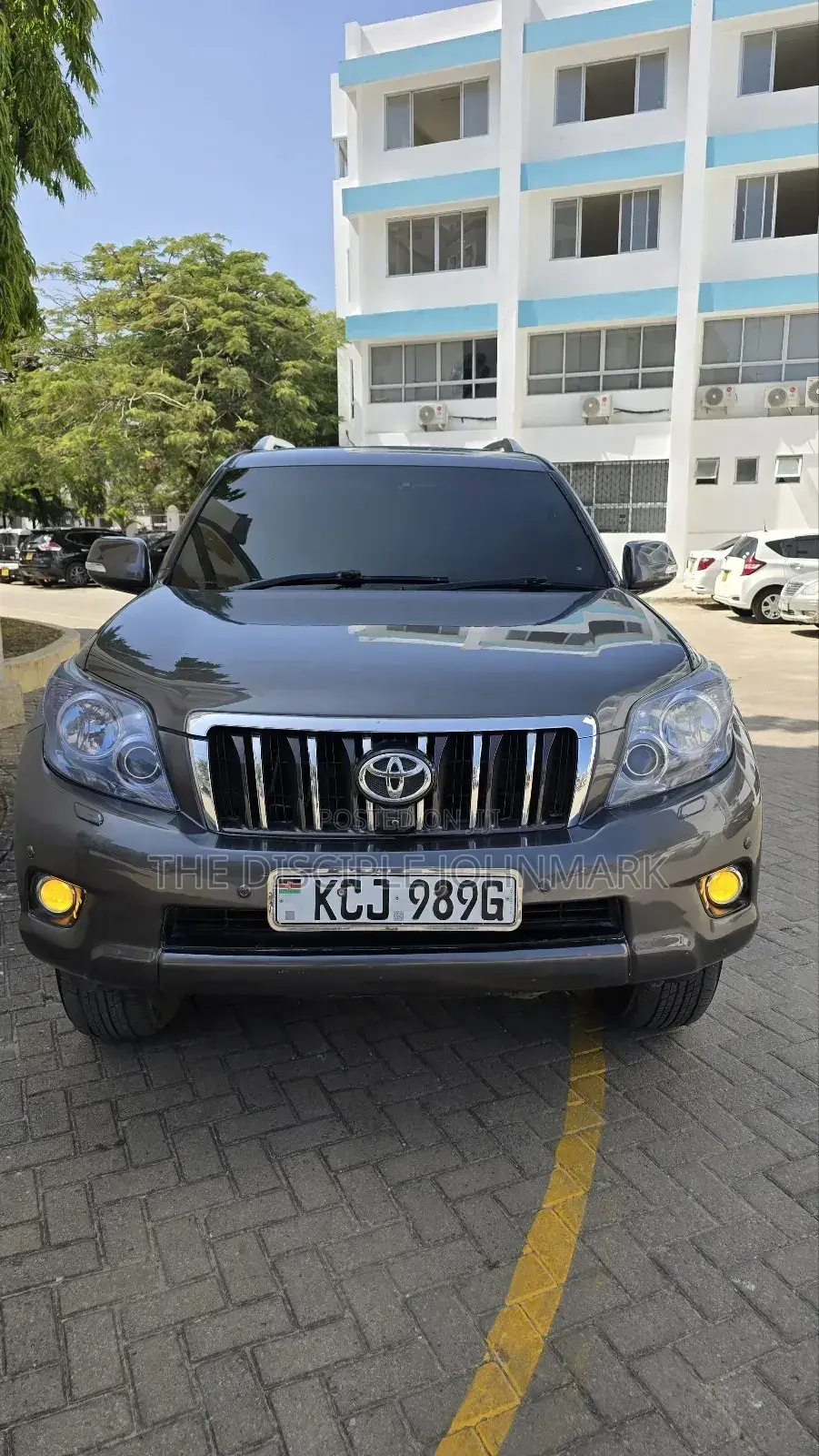 Toyota Land Cruiser Prado 2010 Gray