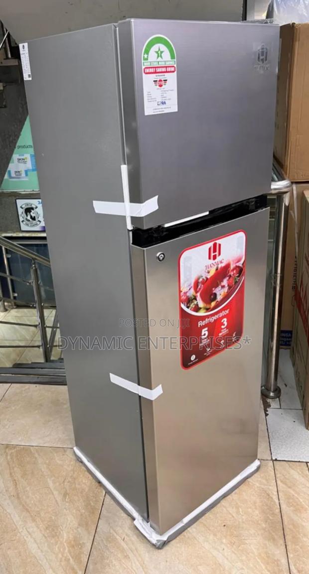 Hanmac 173l Double Door Fridge