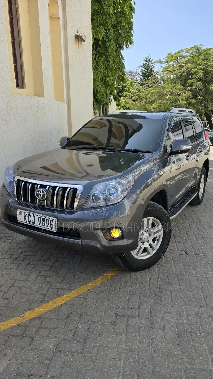 Toyota Land Cruiser Prado 2010 Gray