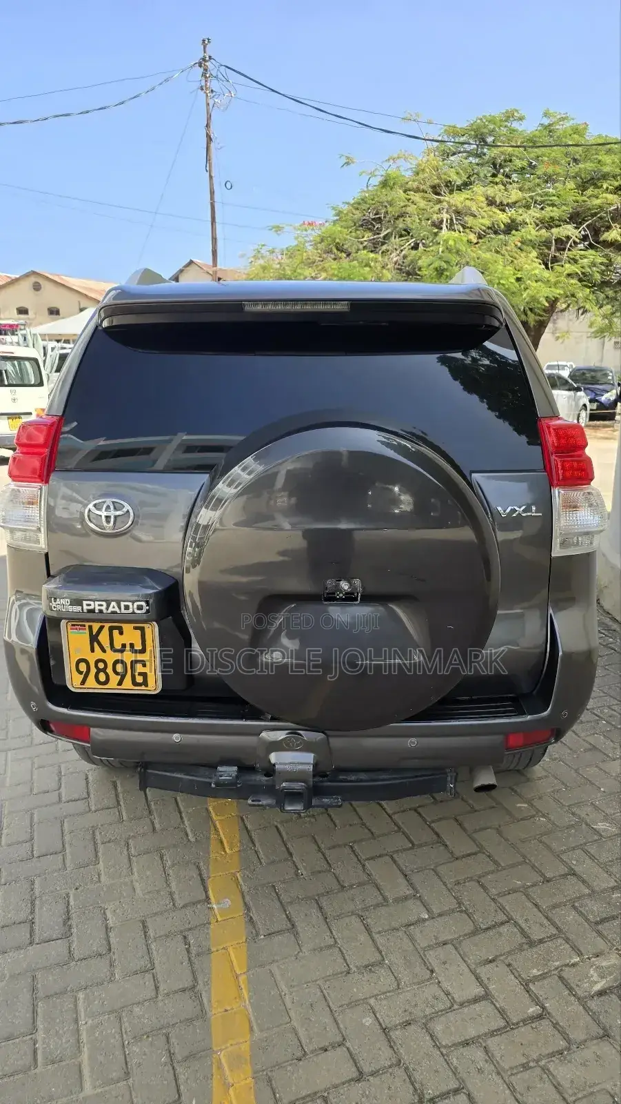 Toyota Land Cruiser Prado 2010 Gray