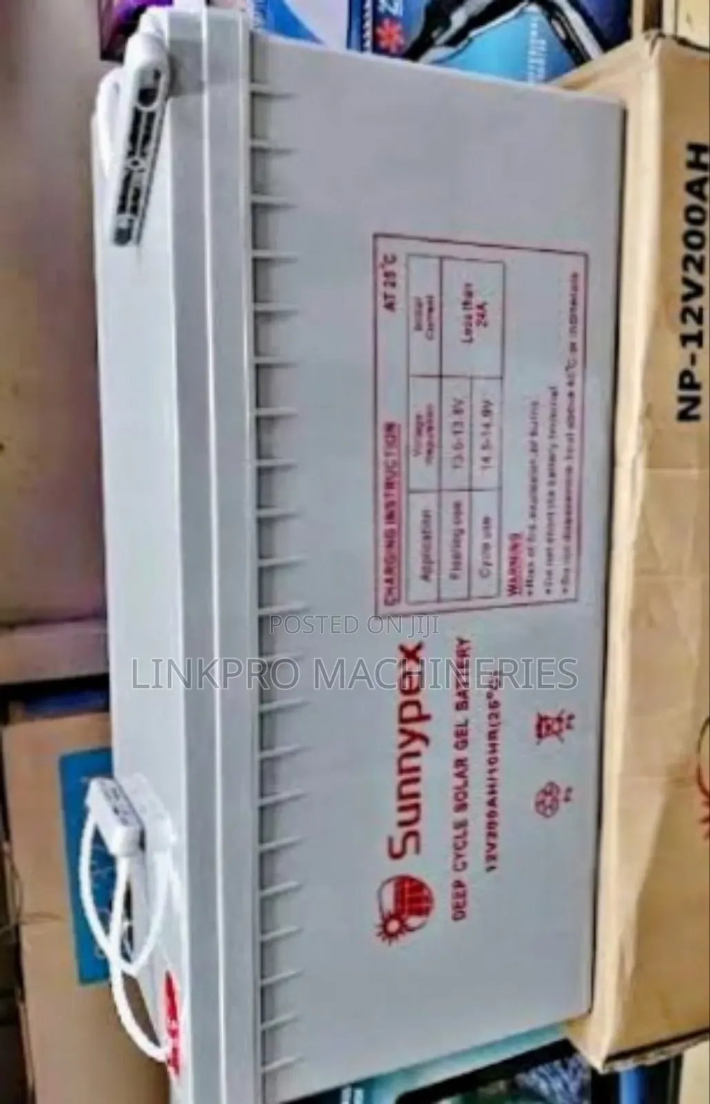 Sunnypex 200ah Gel Battery 12volts