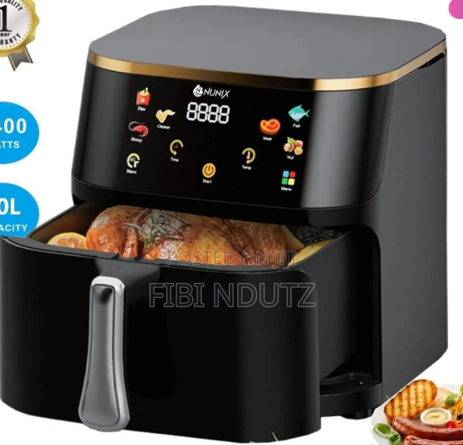 Nunix Air Fryer 10l/10l Air Fryer