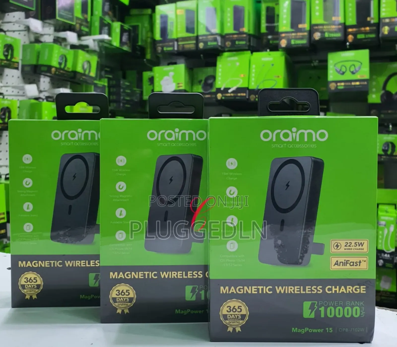Oraimo Magpower 10000mah Magnetic Wireless Power Bank