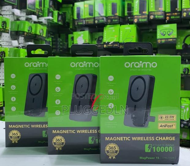 Oraimo Magpower 10000mah Magnetic Wireless Power Bank