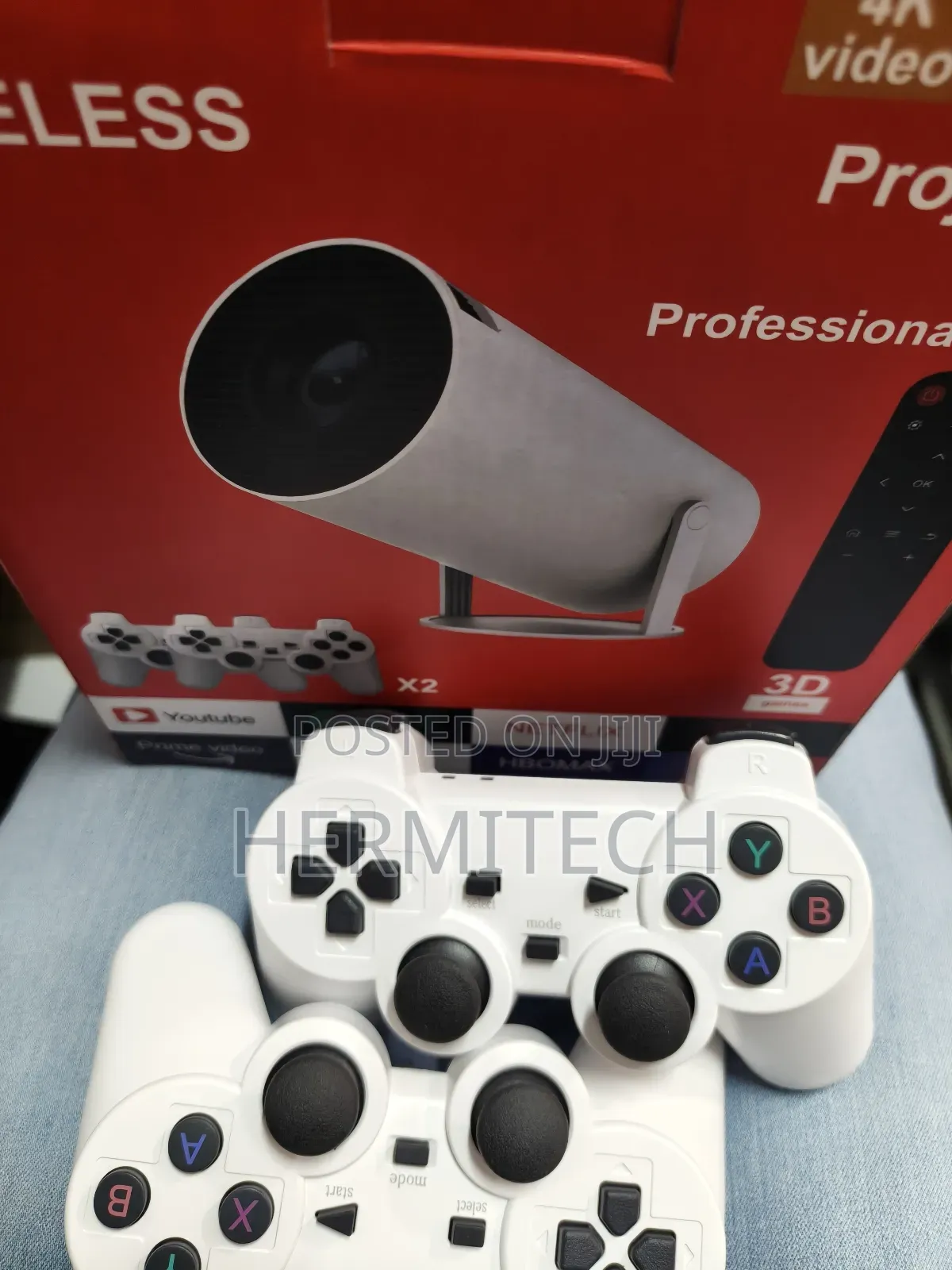 Hy 300 Gaming Projector Compact and Lightweight