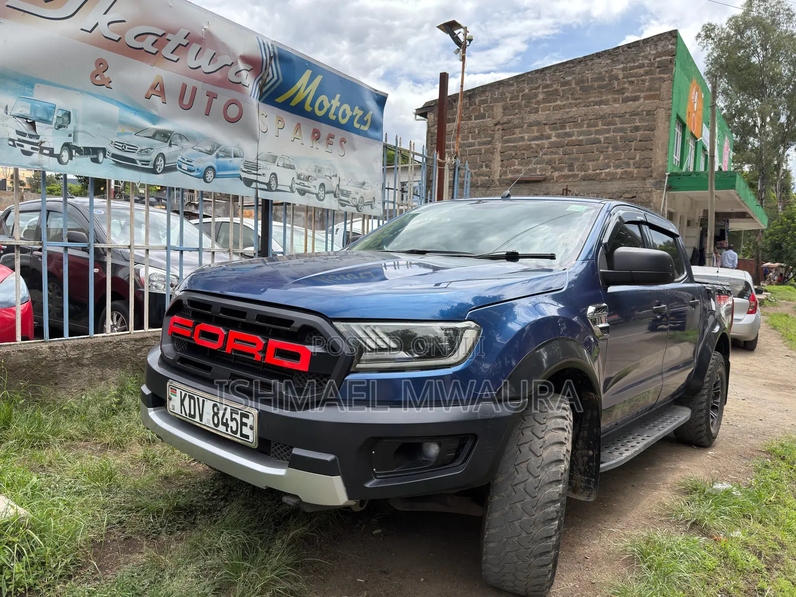 Ford Ranger Wildtrak 2016 Blue