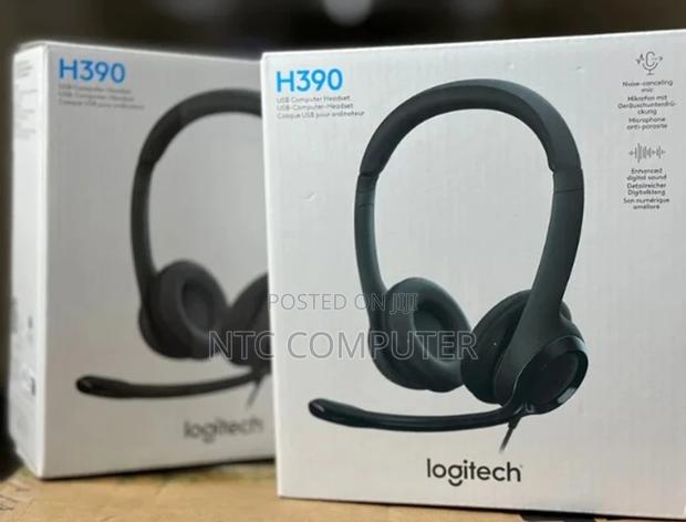 Logitech Usb Headset H390 With Noise Cancelling Mic