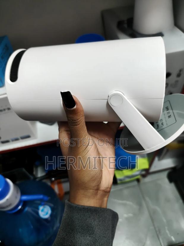 Hy 300 Projector Featuring Wifi and Bluetooth 1800 Rotation Base