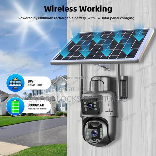 Intelligence 4g (Simcard) Camera Solar