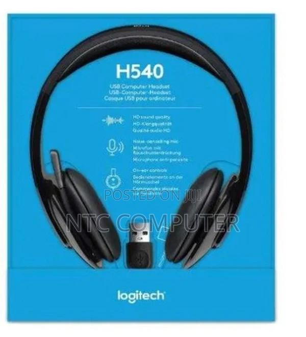 Logitech Usb Headset H540 for Windows and Mac, Skype