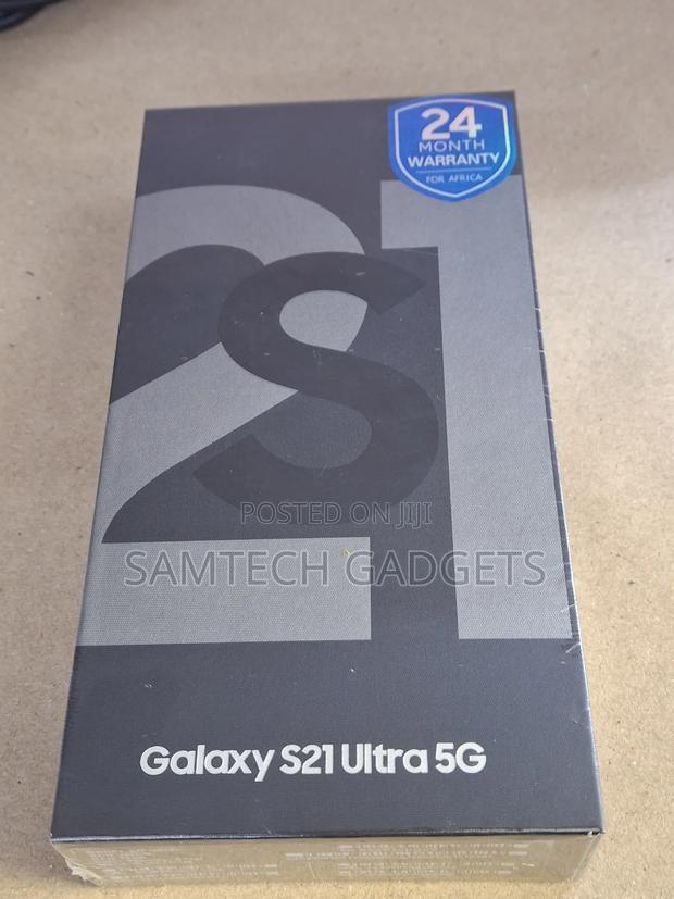 New Samsung Galaxy S21 Ultra 5G 256 GB Black