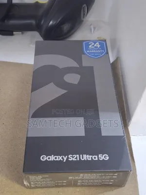 New Samsung Galaxy S21 Ultra 5G 256 GB Black