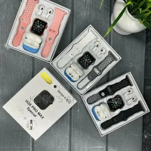 2 in 1 Strap Smart Watch With Free Earpods