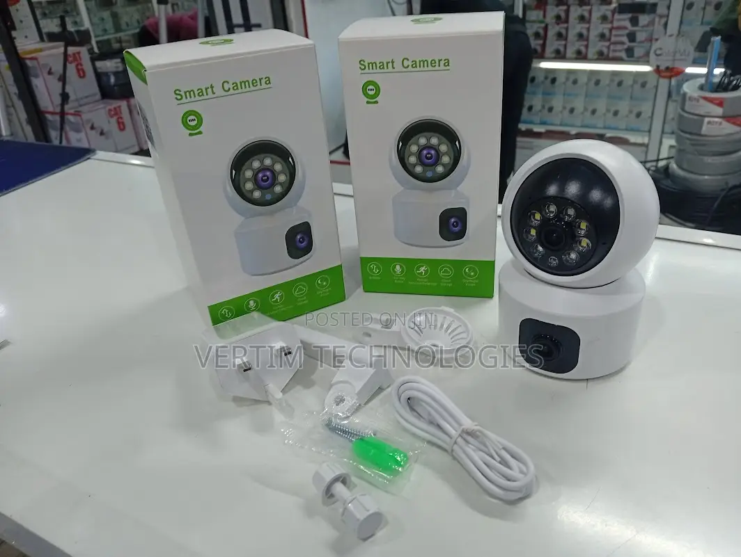 4g Sim Card Dual Lens 4mp Night Vision CCTV Home Security Baby Monitor