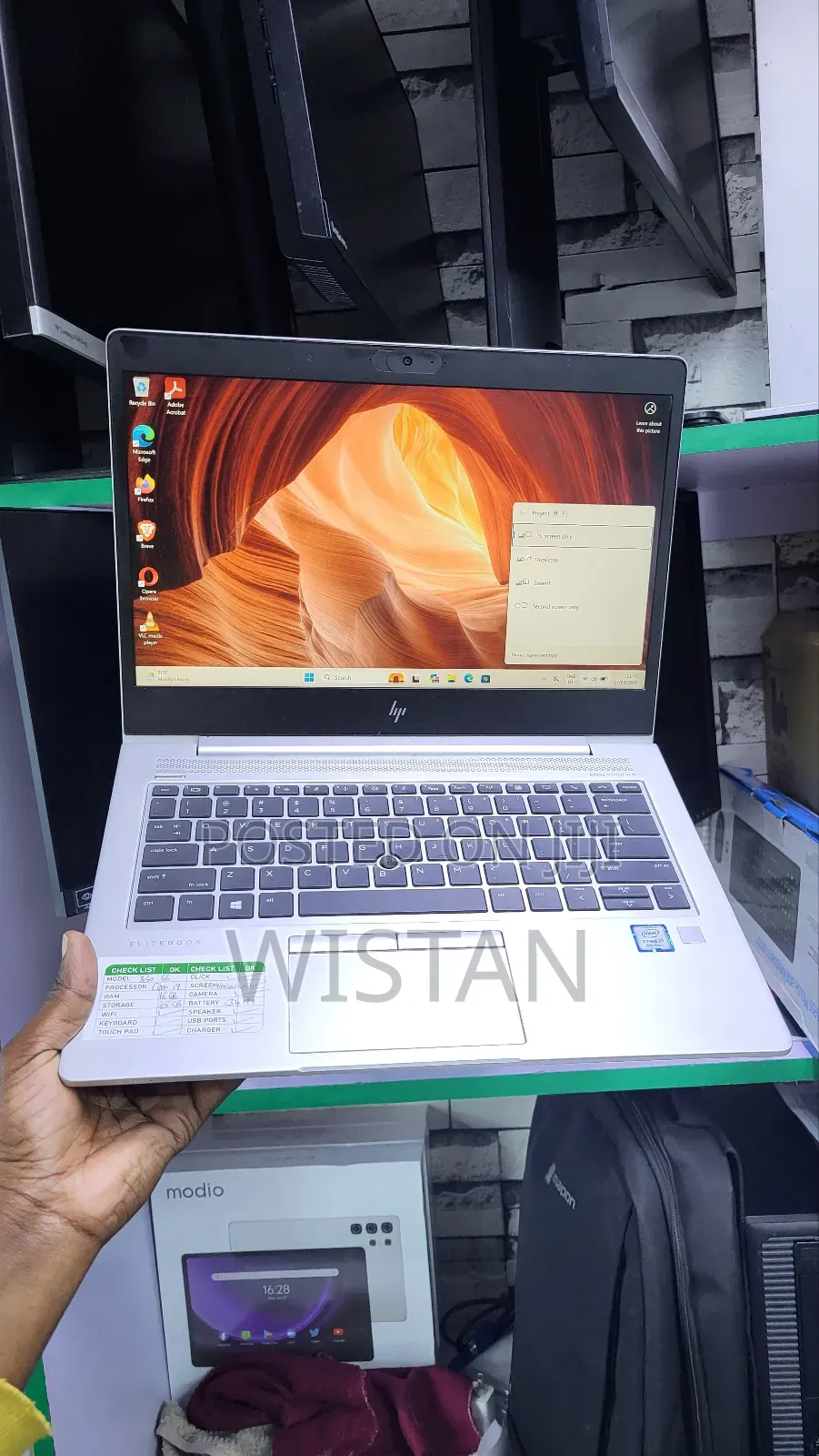 Laptop HP EliteBook 830 G6 8GB Intel Core i7 SSD 256GB