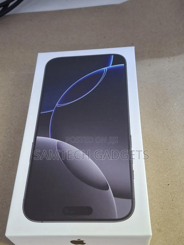 New Apple iPhone 16 Pro Max 256 GB Black - thumbnail 2