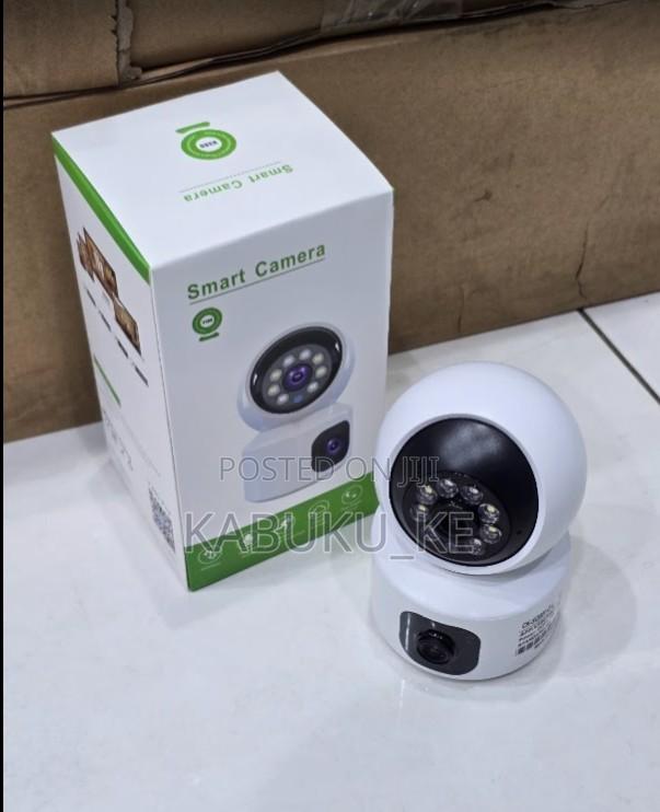 Dual Lens Wireless Wifi Baby Monitor Security Camera Night Vision