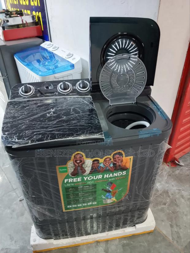 Black Washing Machine. 12kg - thumbnail 2