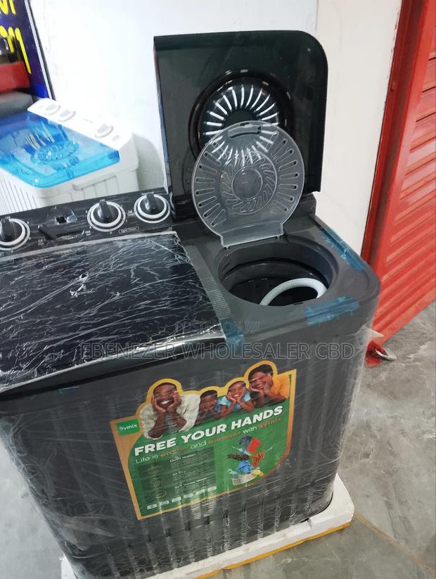 Black Washing Machine. 12kg - thumbnail 4