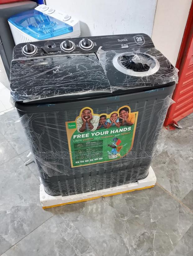 Black Washing Machine. 12kg - thumbnail 5